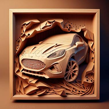 3D мадэль Ford Puma (STL)